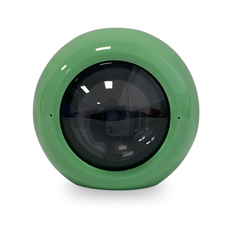3d Crystal Ballvideo Player Displaying Customizable Video Glass Ball Electronic Screen Perfect For Couples Petsand Memorie: green