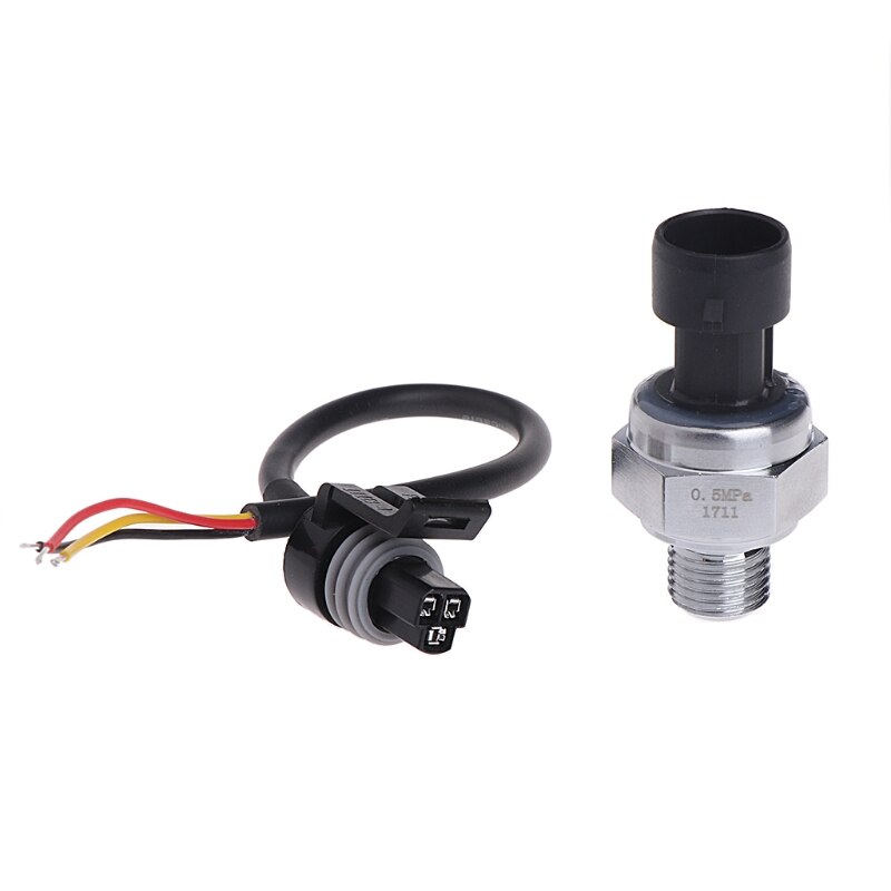 G1/4" Inch 5V 0-0.5 MPa Pressure Transducer Sensor Oil Fuel Diesel Gas Water Air Pressure Sensor Indicating Instrument
