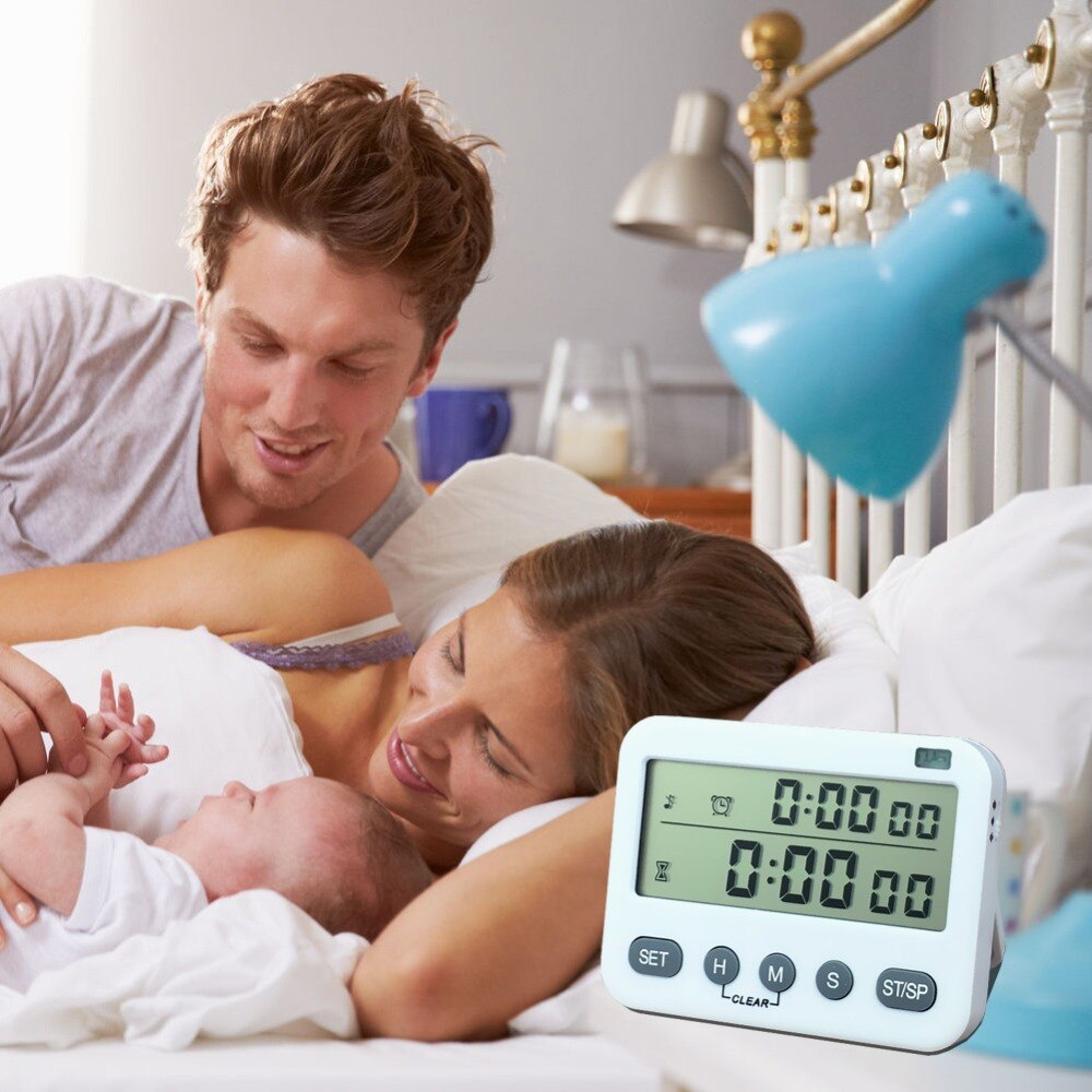 Kitchen Timer Cooking Timer Digital Clock Timing and Countdown Function Device Kitchen Digital Timer