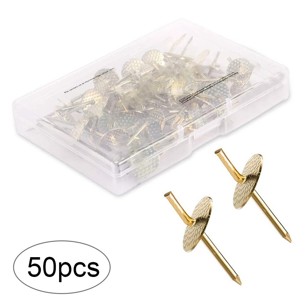 50 stuks fotohangers met dooslegering spijkerhaken 20lb fotolijsthangers gipsen fotohan  lb88: Default Title