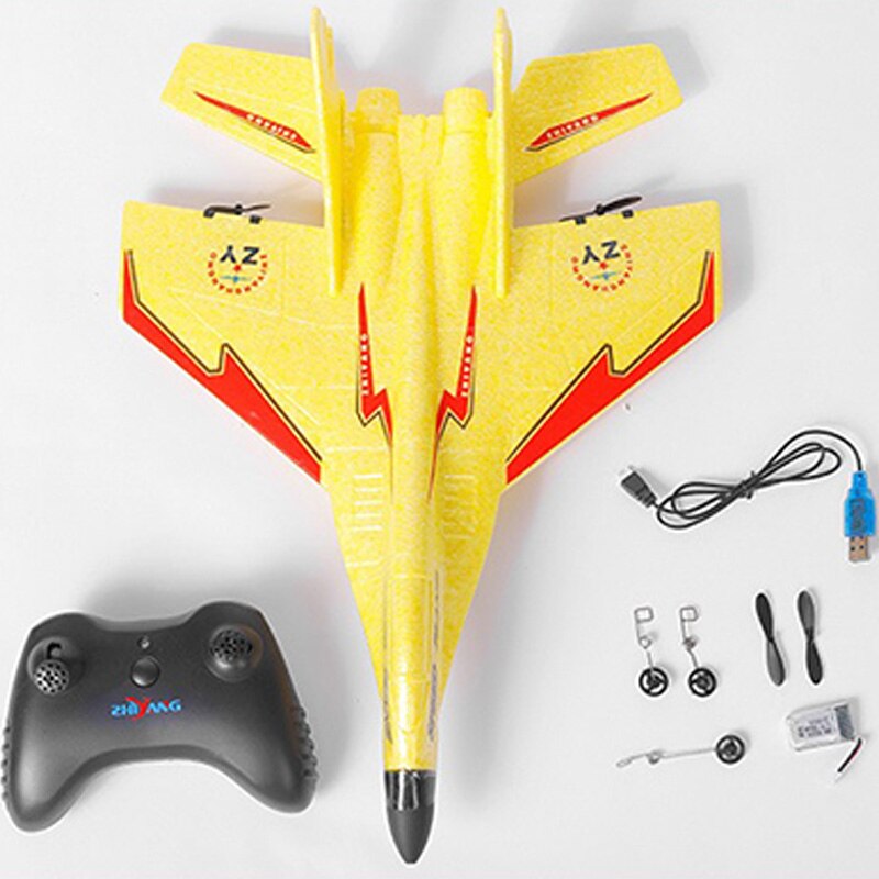Cool RC Fight Fixed Wing RC Airplane MIG-530 2.4G Remote Control Aircraft RC Plane Christmas ,Blue