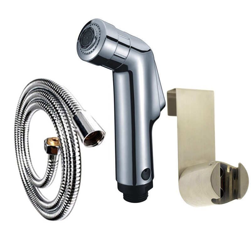 Portatil Chuveiro Ducha Higiênica Bidé Pulverizador Shattaf Portátil Bidé Pulverizador Chuveiro Duplo Pulverizador WC Wc Handheld Bidé Spray de: bidet set3