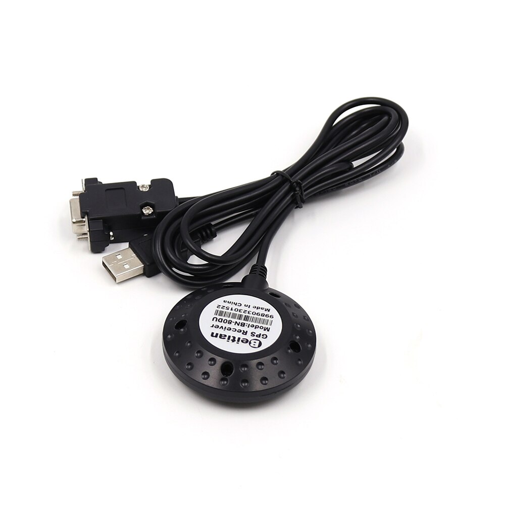 BEITIAN DB9 female+USB male connector Ubx M8030-KT RS-232 GNSS receiver Dual GPS/GLONASS receiver,BN-80DU