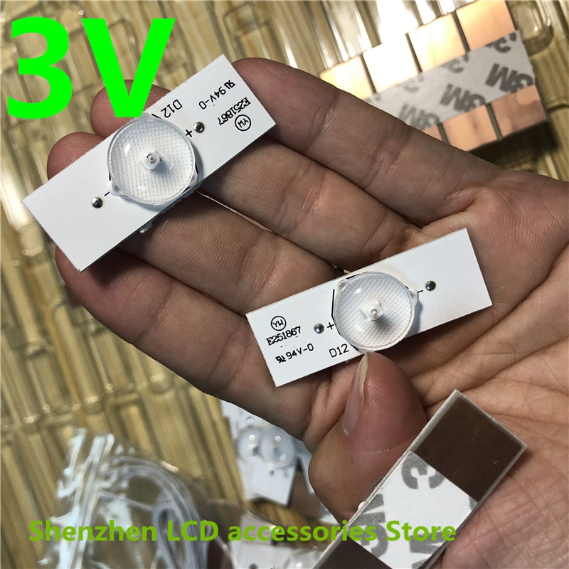 Cuentas de repuesto para reparación de retroiluminación LED, accesorio para LG L2 R2 42LN575S 42LA620S TV 6916L-1217A, 100% , 3V