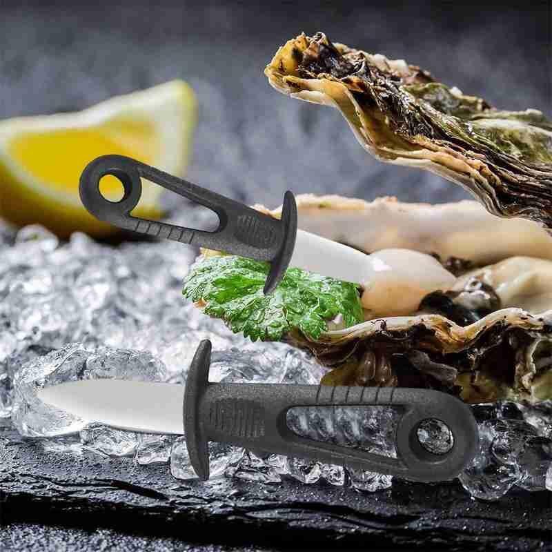 Steel Oyster Knife Seafood Knife For Seafood Shell Opening Knives Open Oyster Tools Kitchen Seafood Tool X0K1