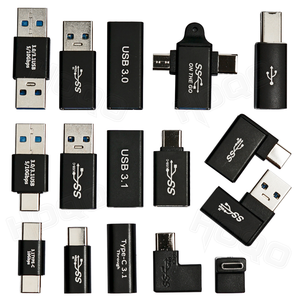 Para teléfono, almohadilla de ordenador, conectar juntos, USB 3,1 tipo C a USB A hembra B macho a hembra OTG tipo C a adaptador usb macho hembra