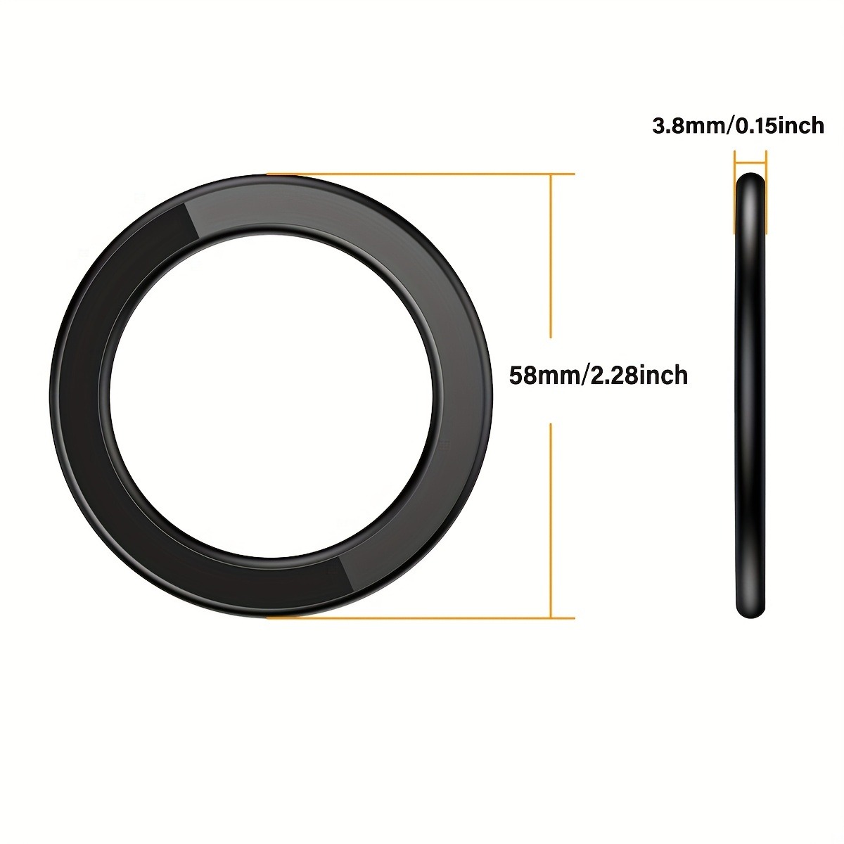 Magnetischer Ringhalter für iPhone 16, 15, 14, 13, universeller Zauberstab-praktisch-Super-Magnethalter Ich bin Auto, praktisch-Ständer für Magsafe