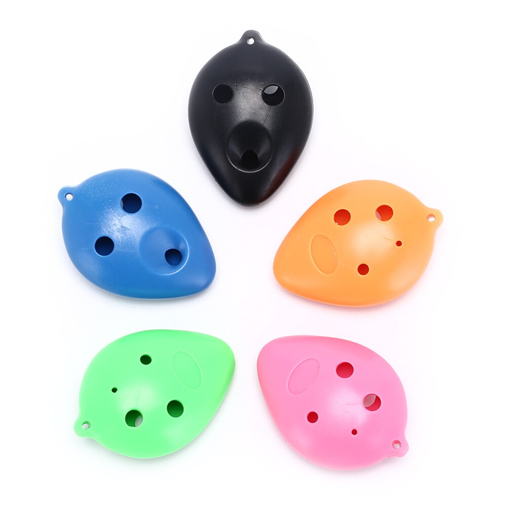 Coloful 6 Holes Plastic Treble C Ocarina for Begin... – Grandado