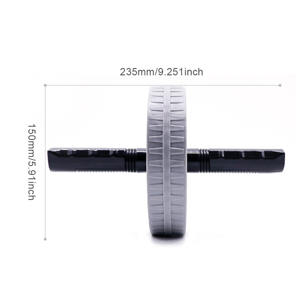 Nueva rueda Abdominal, rodamiento de carga fuerte, rodillo antideslizante, equipo de ejercicio muscular, entrenamiento físico, uso doméstico, silencioso