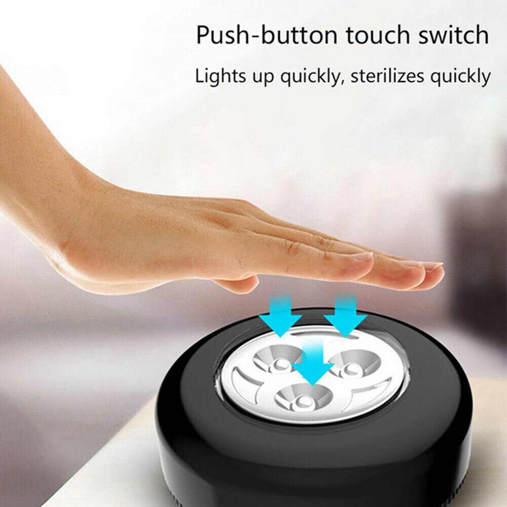 Portable Mini UV LED Sterilization Light UV Germicidal Lamp Household Ultraviolet Disinfection Lamp Ultraviolet Sterilizer