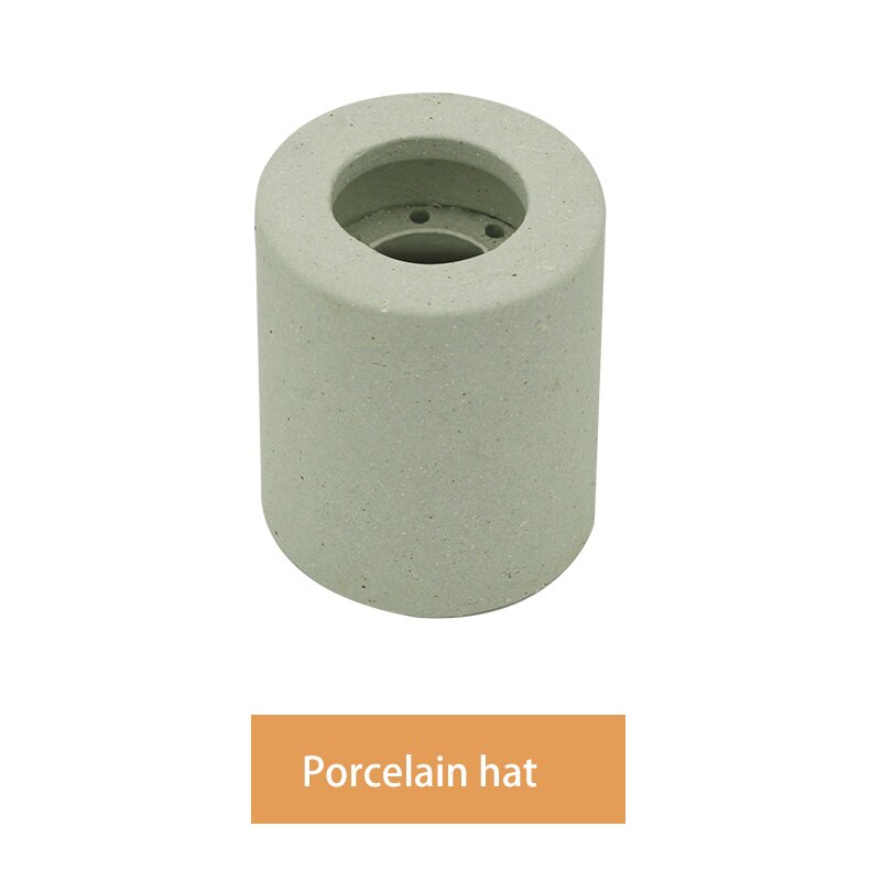Venturi auto-amorçage brûleur four brûleur navette four naturel pistolet accessoires pistolet tête cuivre perle cuivre bouchon: Porcelain hat