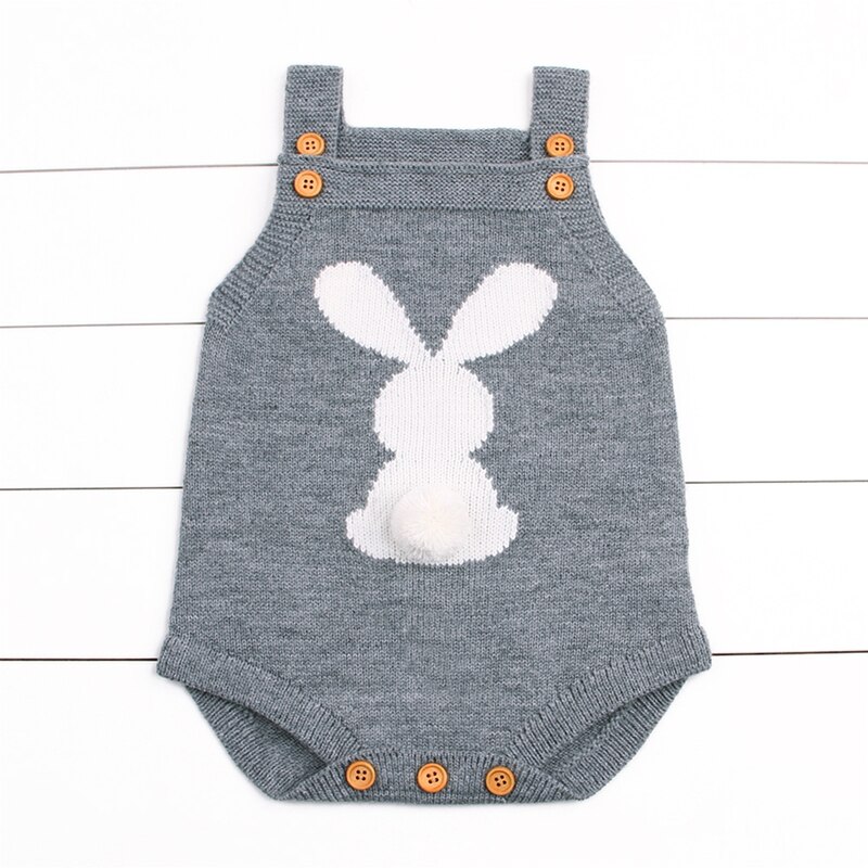 Für Baby freundlicher Kleidung Niedlichen Kaninchen Junge Mädchen Hase betroffen Wolle Karosserie Gesamt Outfit 0-24M