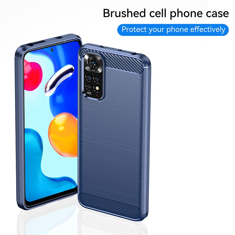 Dla Xiaomi Redmi Note 11 globalna obudowa z włókna węglowego dla Xiaomi Redmi Note 11 globalna obudowa dla Redmi Note 11 Pro 5G globalna