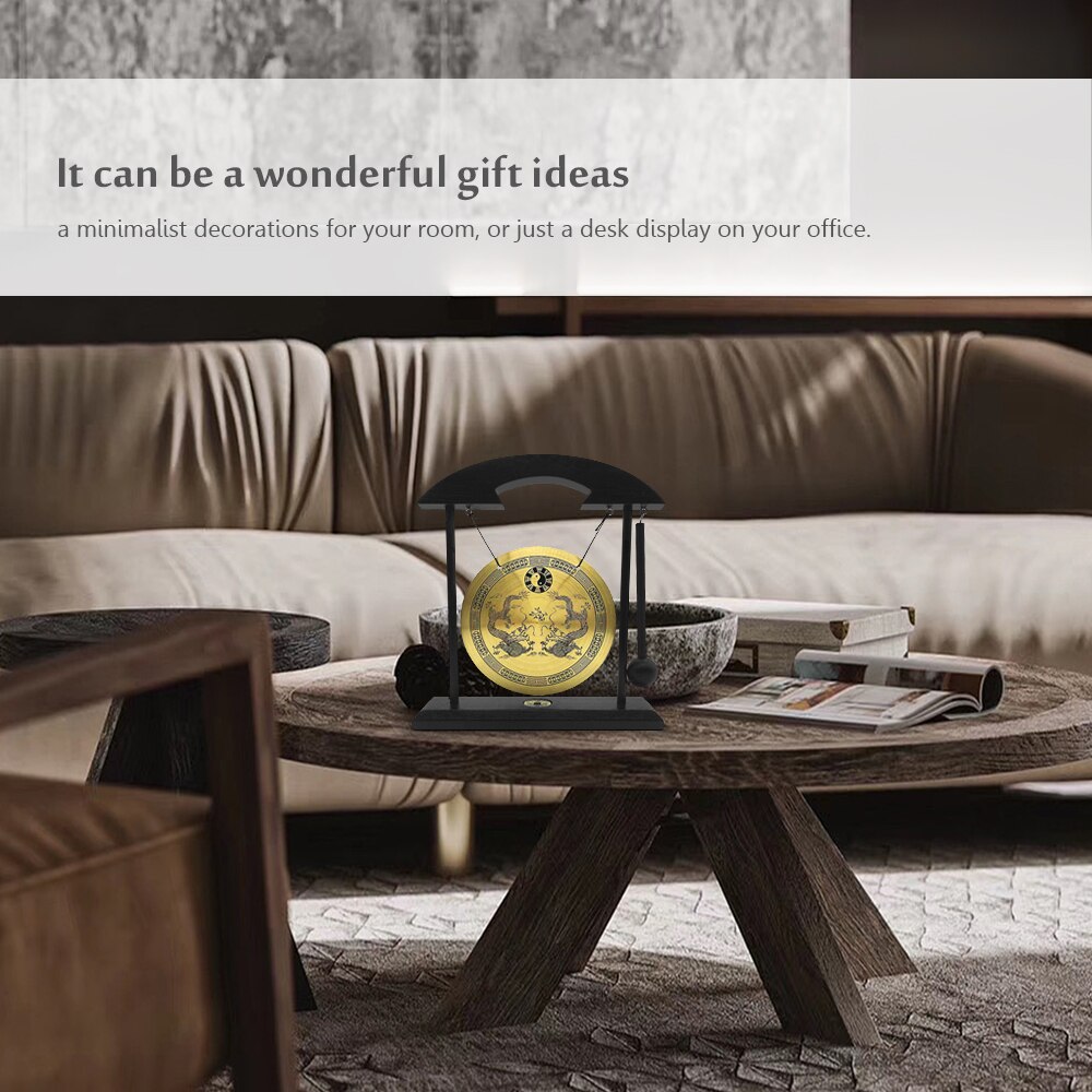 mini pulpit gong Tabela dzwonek wietrzny instrumenty perkusyjne z młotkiem robić wystroju domu prezent na parapetówkę