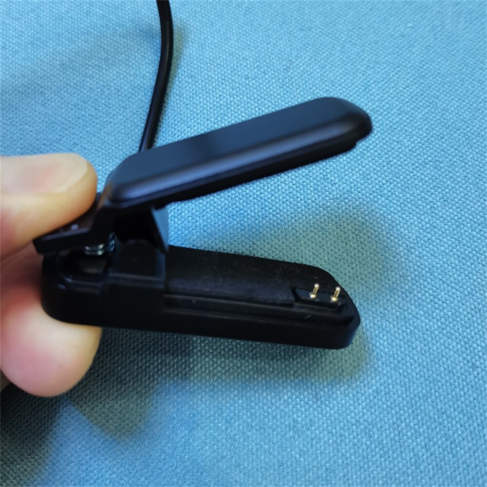 Clip de cargador de 2 pines para reloj inteligente, Cable de acoplamiento de carga Universal de 4mm y 3mm para pulsera inteligente, Cable de carga Original USB