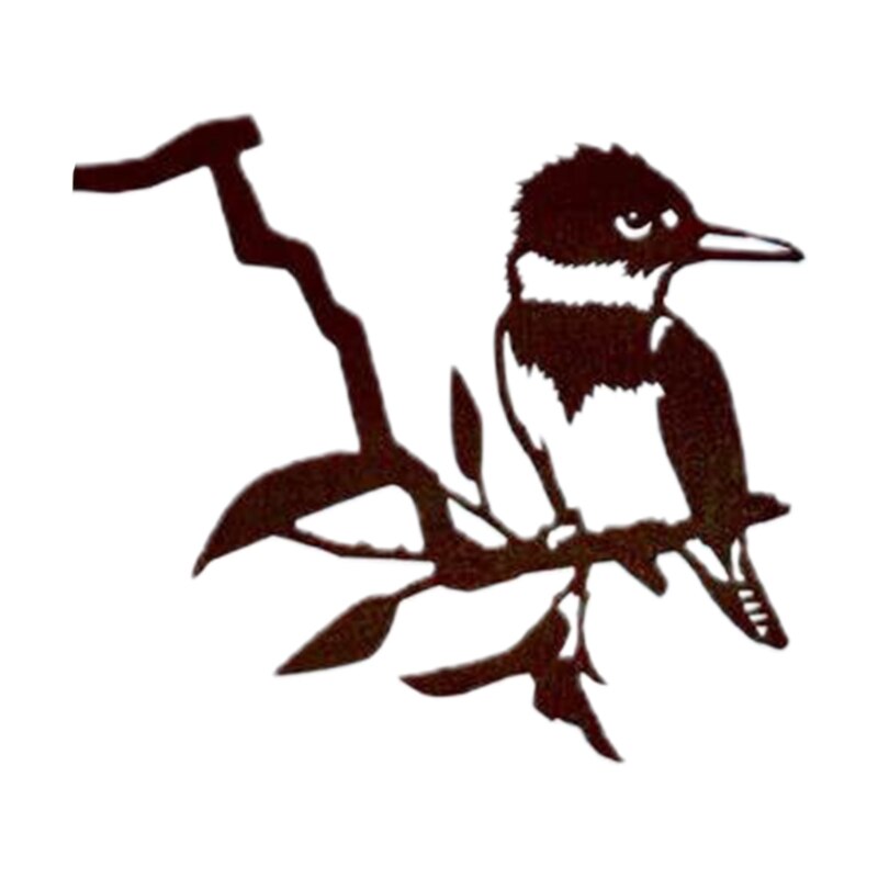 Yard Art Tree Bird Owl Animal Art Garden Metal Tree Stainless Steel Art Metal N7MD