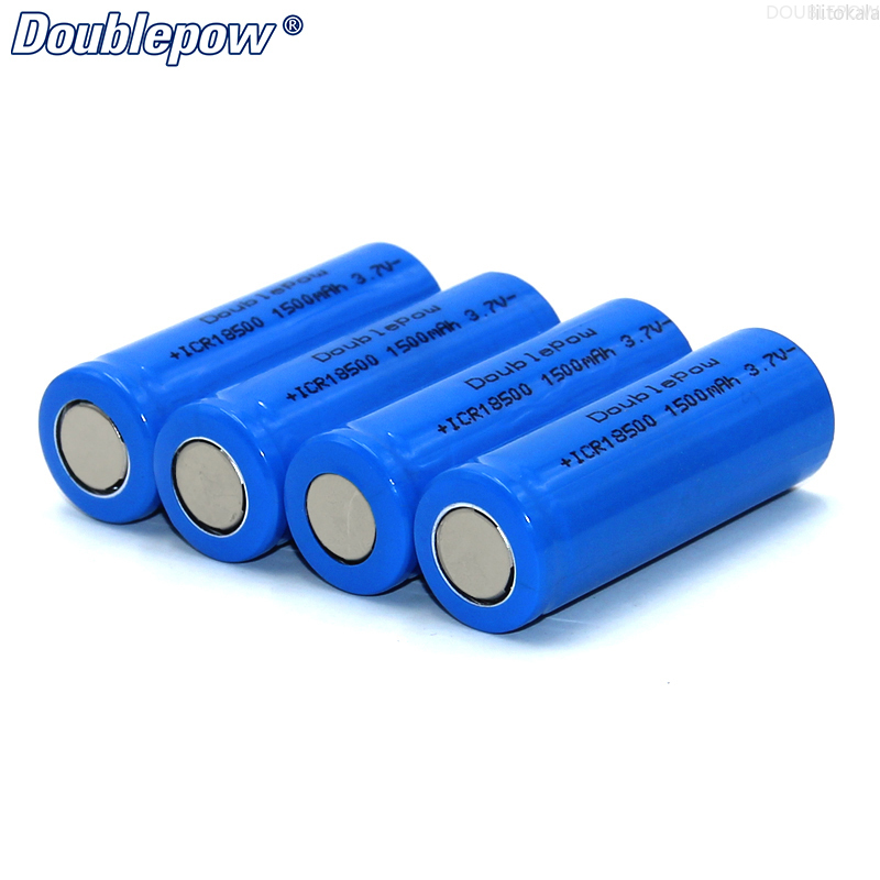 18500 1500Mah 3.7 V Oplaadbare Batterij Recarregavel Lithium Ion Batterij Voor Led Zaklamp