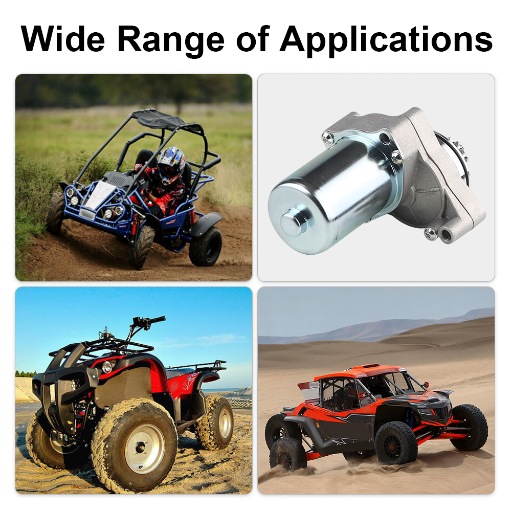 Per Tao Tao 50cc 70cc 90cc 110cc 125cc 12V motorino di avviamento per moto avviamento elettrico 4 ruote ATV Motor Starter accessori