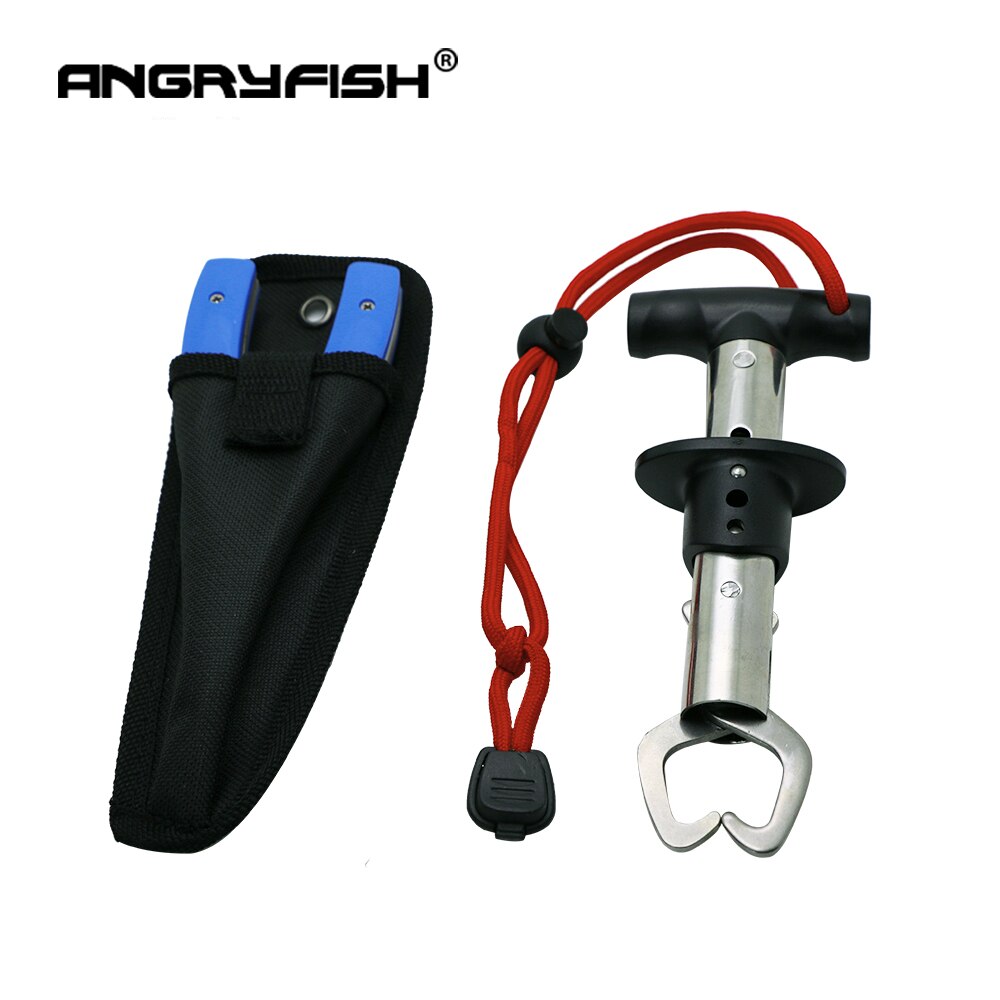 ANGRYFISH Vissen Tool Set Omvat Rvs Vissen Grip Vis Controller + Multi-Functies Vishaak Line Tackle Tangen