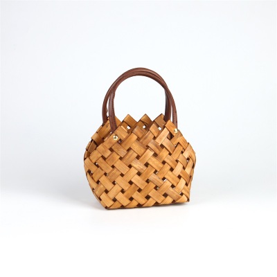 Frauen Stroh Handtasche Blume Woven Sommer Strand Messenger Tote Tasche Korb Shopper Geldbörse Dekorative Blume Körbe