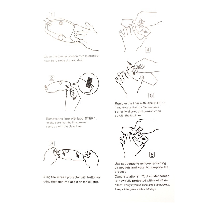 TopMotorcycle Sn Scratch Protection Film Protector Speeeter Dashboard Shield for Ducati Panigale V4