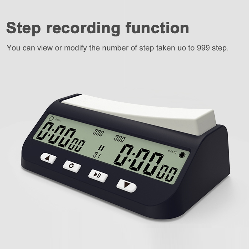 Beruf elle Schachuhr multifunktion Ale Digitaluhr genaue Zählung Countdown Timer Brettspiel Stoppuhr