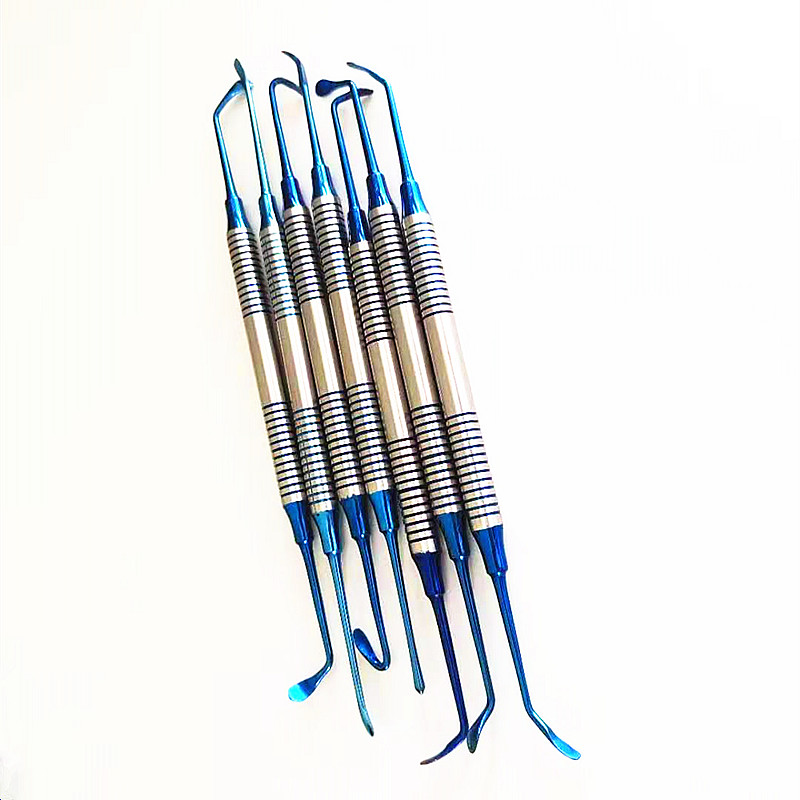 7Pcs Dental Implant Sinus Lift Lifting Elevator Instrument Tool Stainless Steel Double Ends Autoclavable