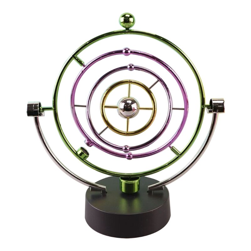 Kinetic Art Asteroid Electronic Perpetual Motion Desk Toy Home Decoration 7 Different Models Ball/Moon/Cube/Cupid