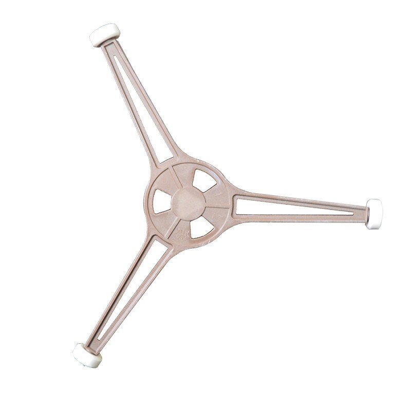 1pc Microwave Oven Triangle Shaped Tray for Microwave Parts 24.5cm Flat Glass Plate