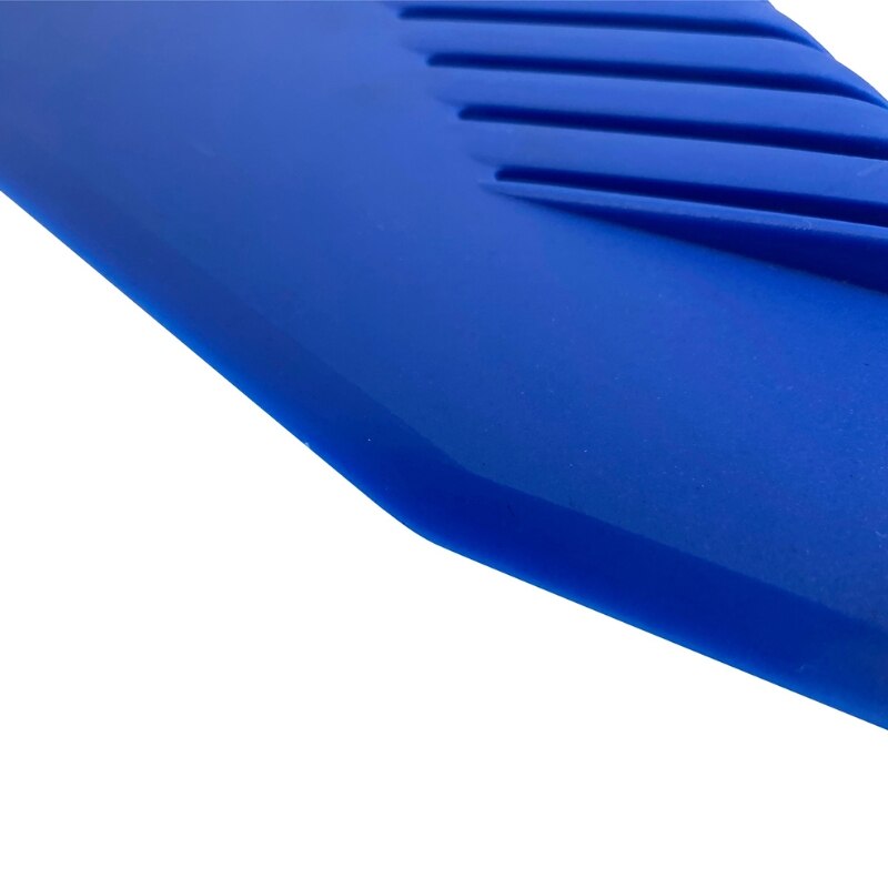 Blue Wallpaper Scraper Hand Tools 27x14cm/10.63x5.51'' DIY Plastic Handle Polygon Wallpaper Pressing Trowel