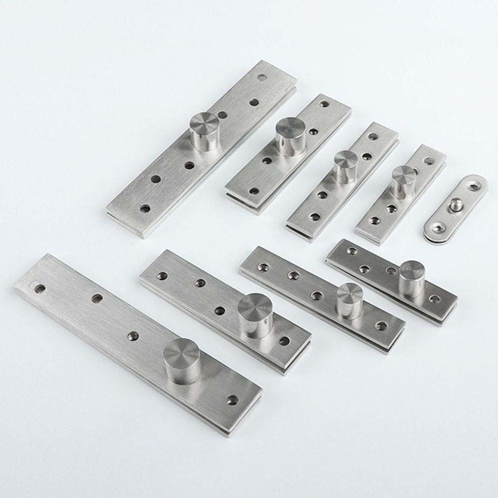 Stainless Steel Door Pivot Hinge Location Shaft Positive Axis Eccentric Shaft for Door Cabinet Cupboard Furniture Hardware