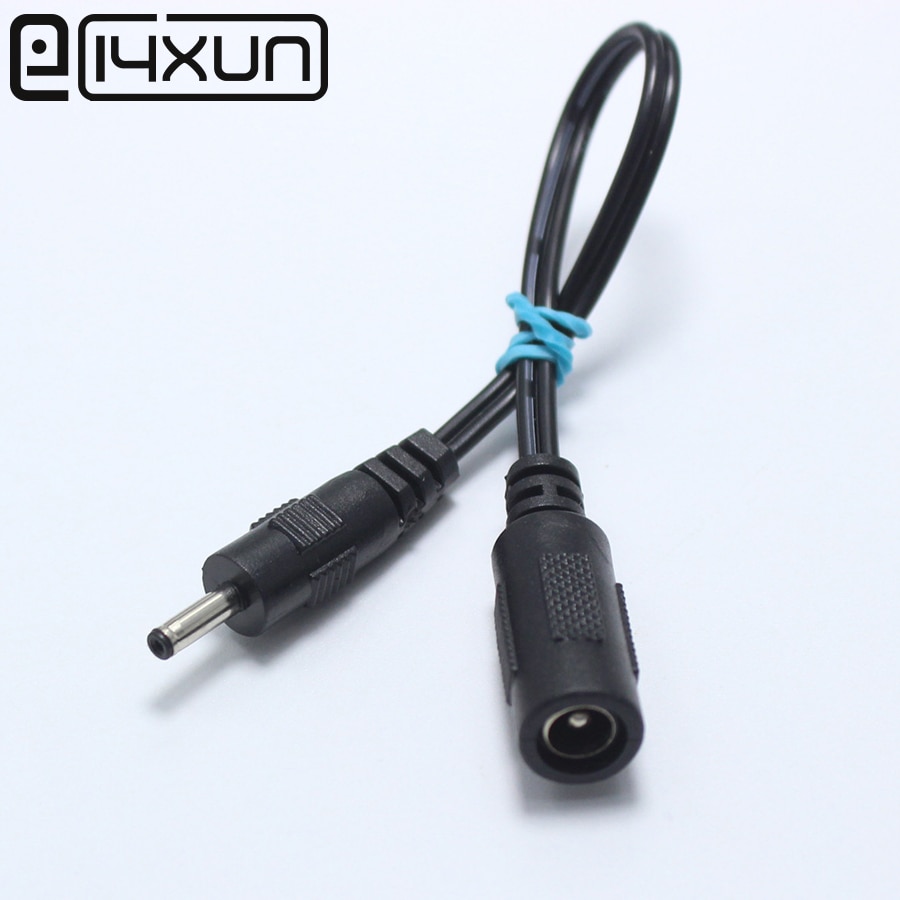1 Stks/partij 3.0*1.1mm stekker naar 5.5*2.1mm Vrouwelijke Jack socket met ongeveer 17 cm draad kabel DC Power Splitter Adapter