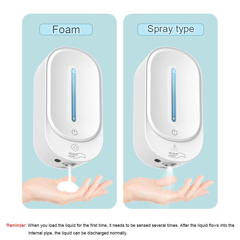350Ml smart non-contact automatic sensor soap dispenser wall-mounted hand sanitizer sensor disposable gel dispenser