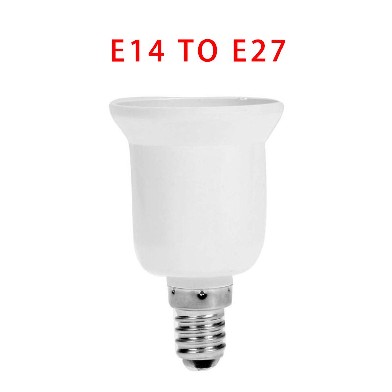 E14 Om E27 Adapter Conversie Socket Led Lamp Licht Houder Brandwerende Materiaal Socket Gloeilamp Adapter