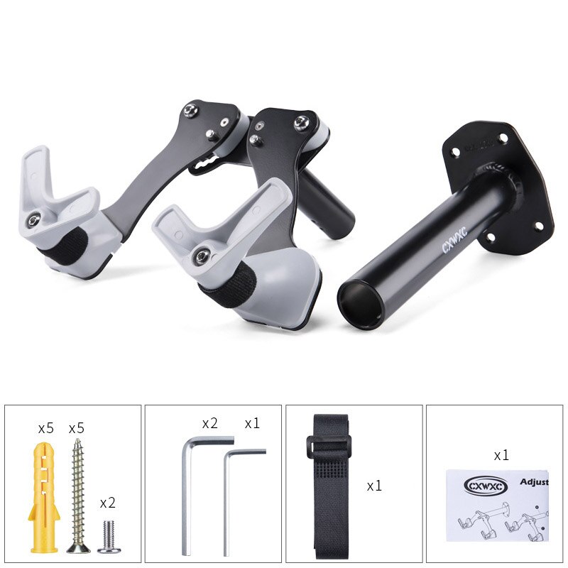 Bicicleta da bicicleta rack de estacionamento ajustável mtb estrada da bicicleta montagem na parede gancho ciclismo expositor rack de armazenamento vertical interior da bicicleta