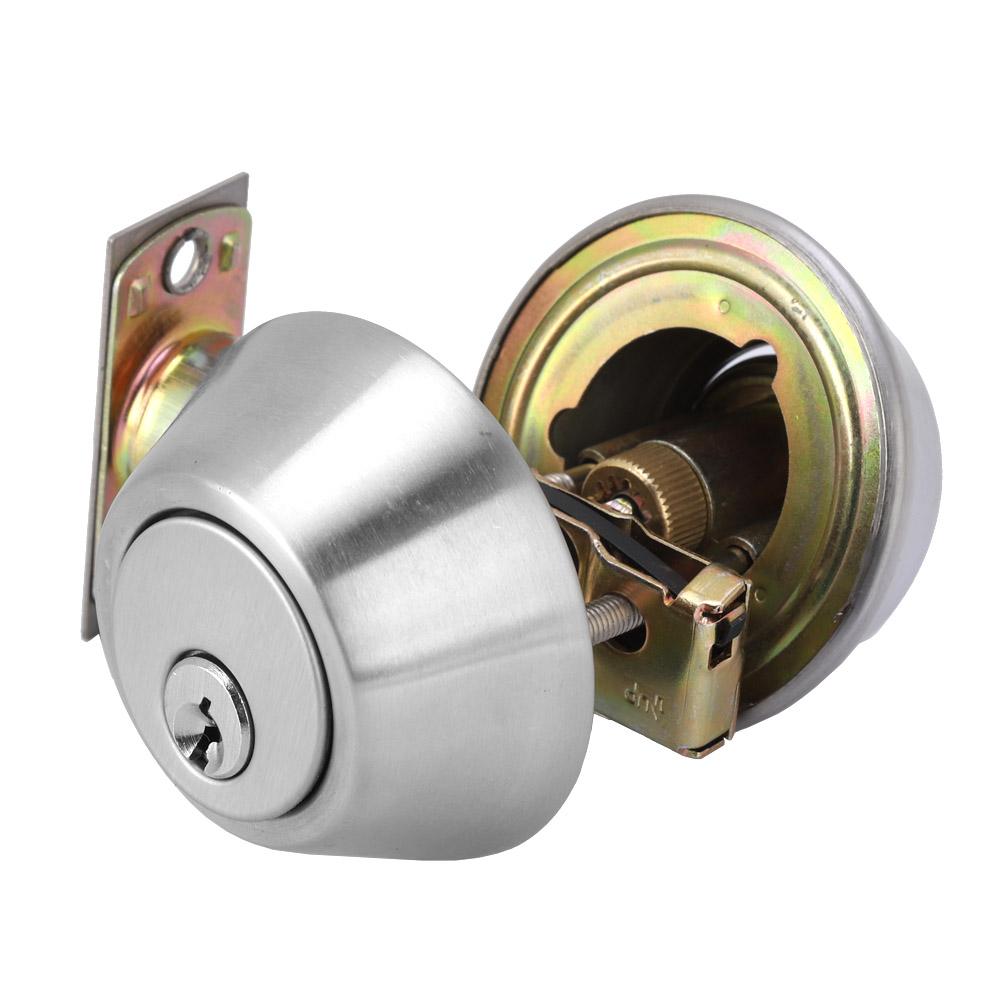 Double Cylinder Deadbolt Lock Stainless Steel Door Lock Keyed on Both Sides doorlock for Wood Door Hardware Accessories