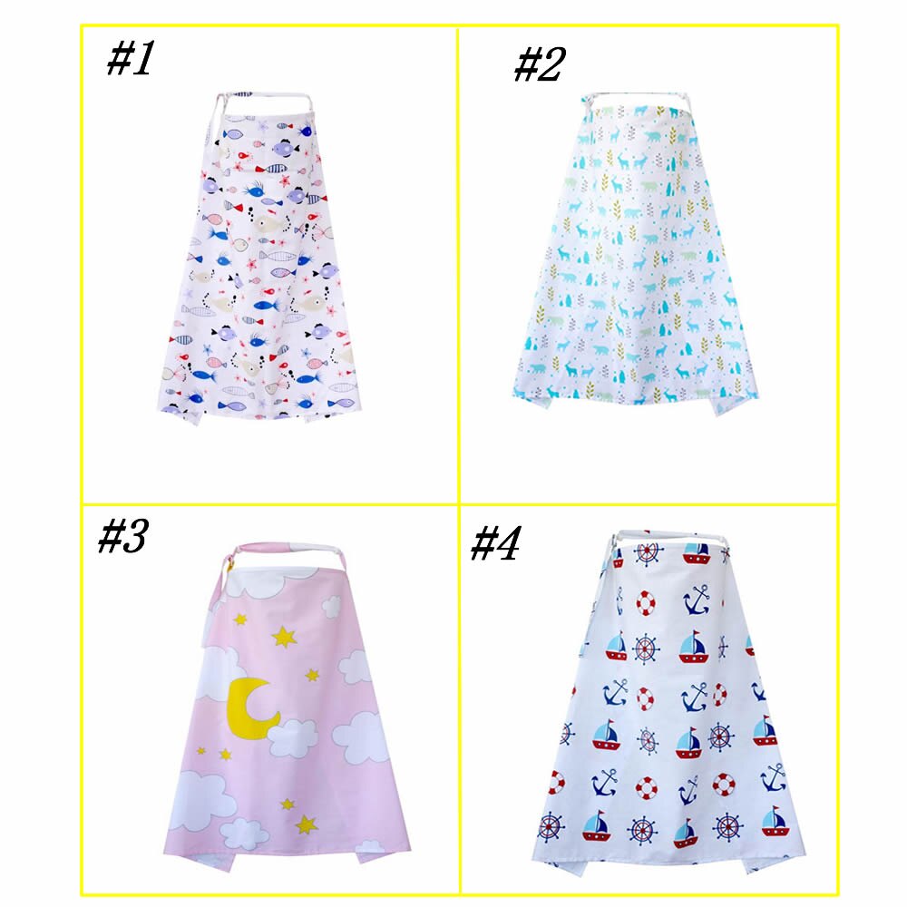 Multifunctionele borstvoedingshoes sjaal baby autostoel luifel hoes rekbare kinderwagen katoenen infinity sjaal voor baby