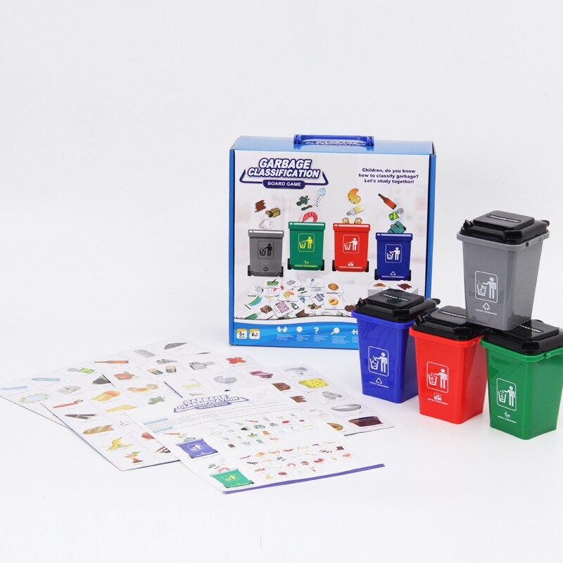 Garbage Classification Children's Early Learning Intelligence Observation Parent-Child Interactive Tablegame Party Game