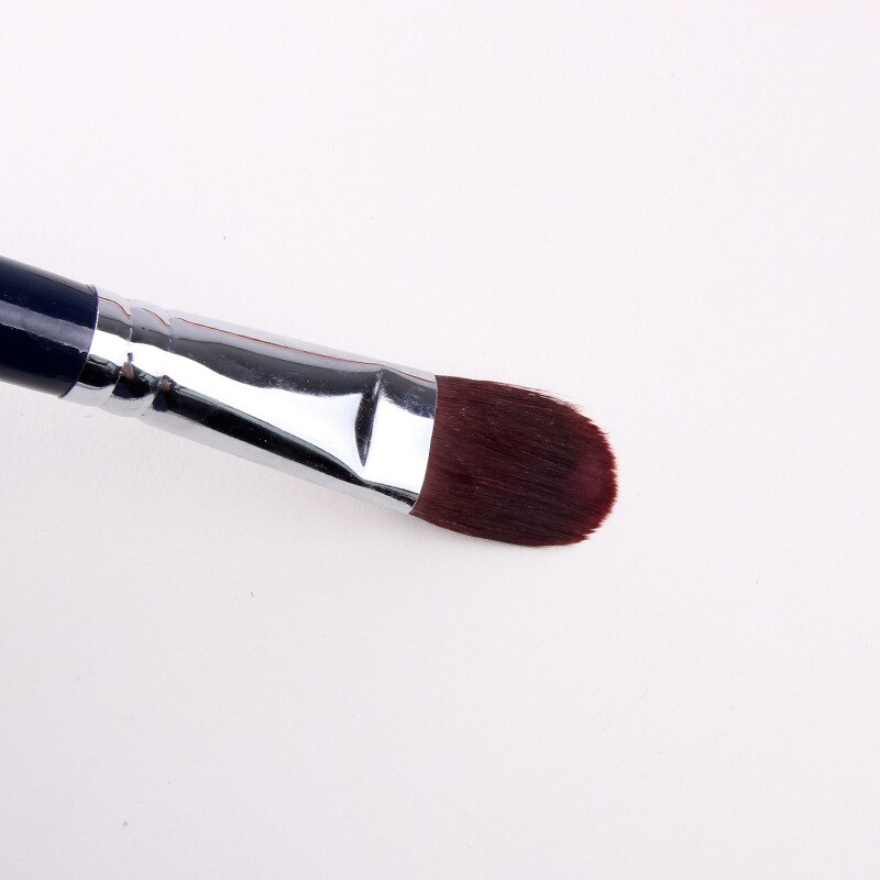 6 st/set finkonstnär nylon hårfärg pensel silverpläterad koppar tub konst penslar för att rita gouache oljemålning pensel konst