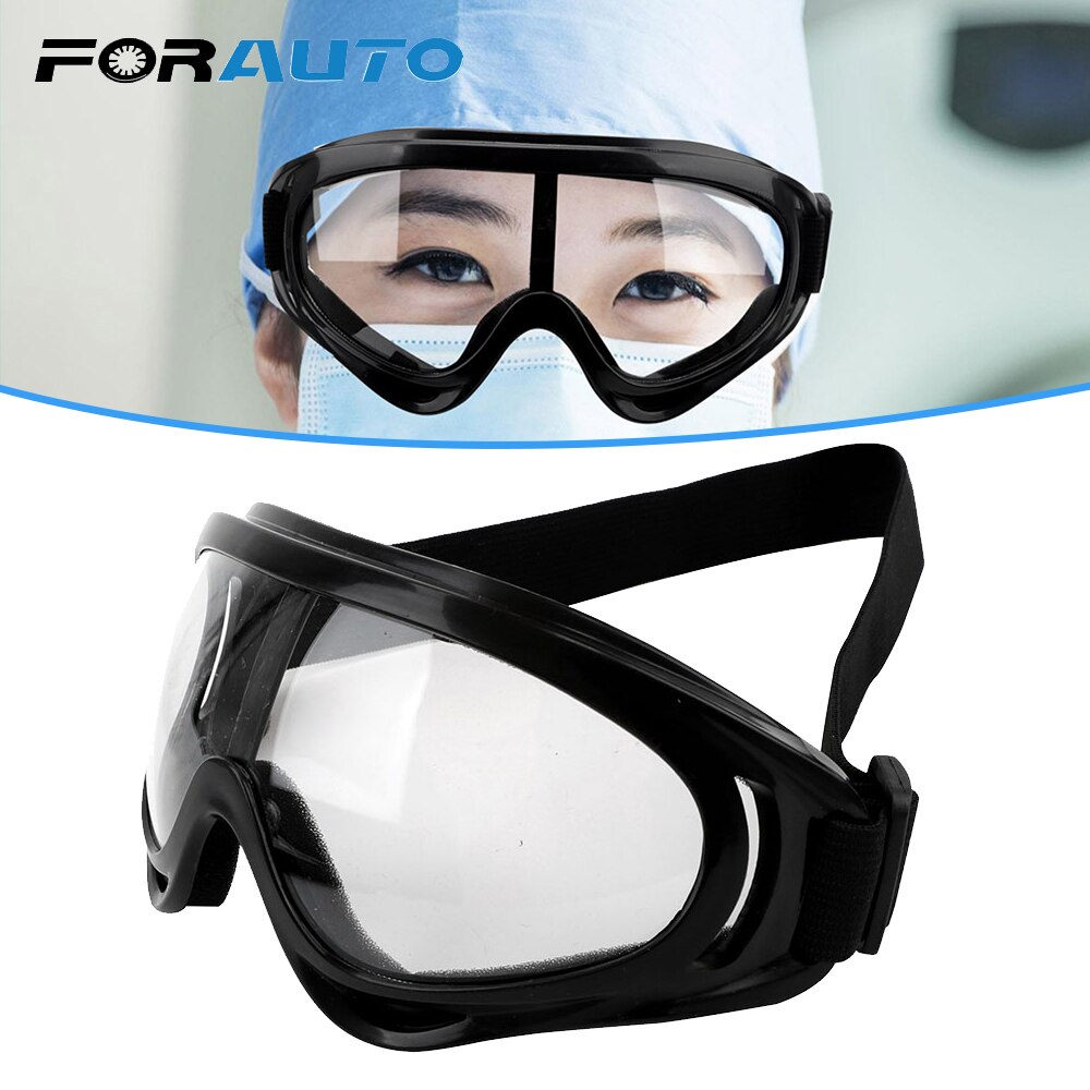Forauto Veiligheidsbril Oogbescherming Lab Bril Anti-Niezen Vloeibare Sport Bescherming Goggles Anti-Druppels Winddicht Anti-fog