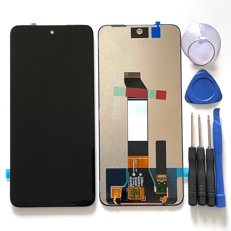 IPS Original Für Xiaomi Redmi Hinweis 10T 5G LCD Anzeige Bildschirm Rahmen berühren Tafel Digitizer Für Redmi Hinweis10T 5G M2103K19I LCD