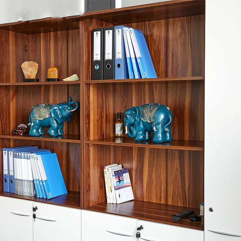 1 Stuk Blauw A4 Document Bestand Doos PP Document Vullen Papier Case Opbergdoos School Kantoorbenodigdheden Filing Producten
