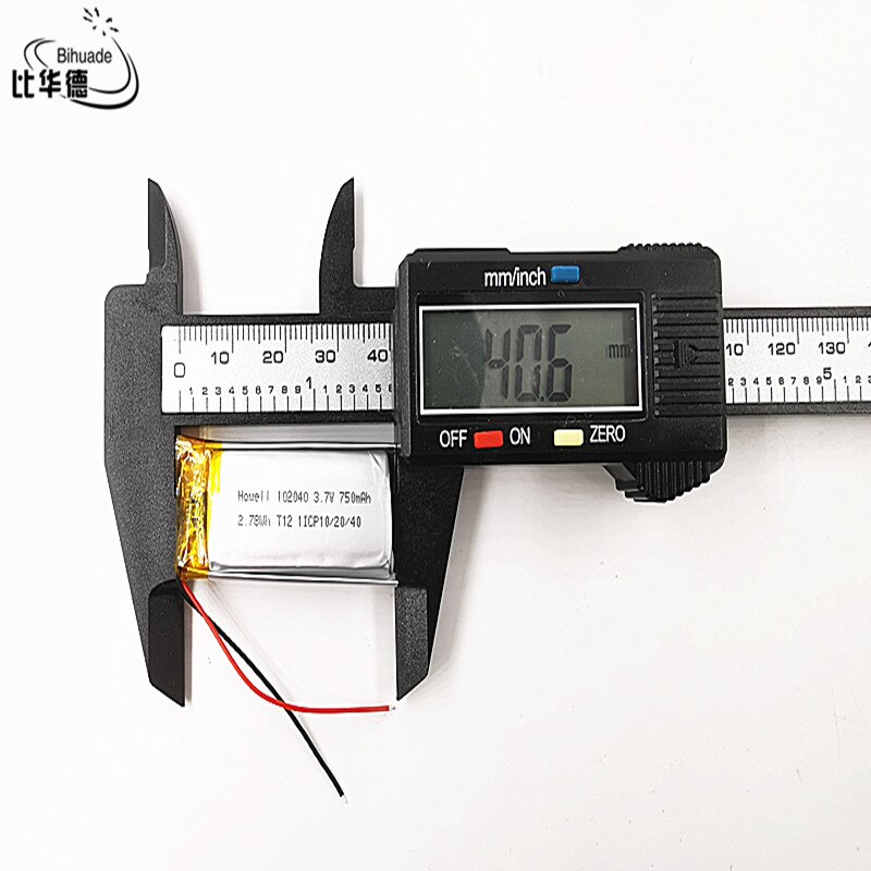 Batterie li po li ion rechargeable 3 7v 750mah grandado