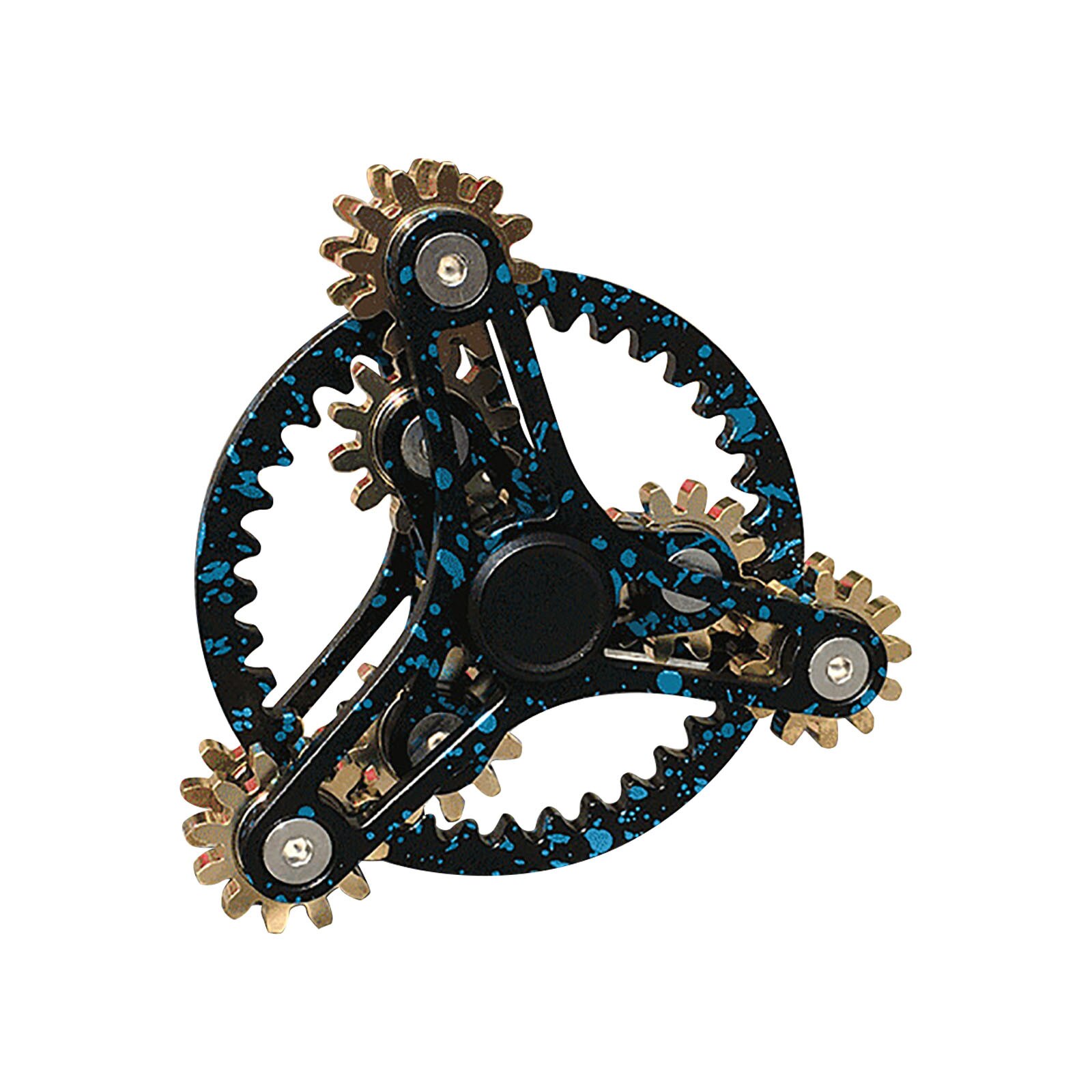Metal Turntable Gears Fidget Spinner Turntable Bearing Rotating Fingertip Top Decompression Toy Antiestres детские игрушки: Default Title