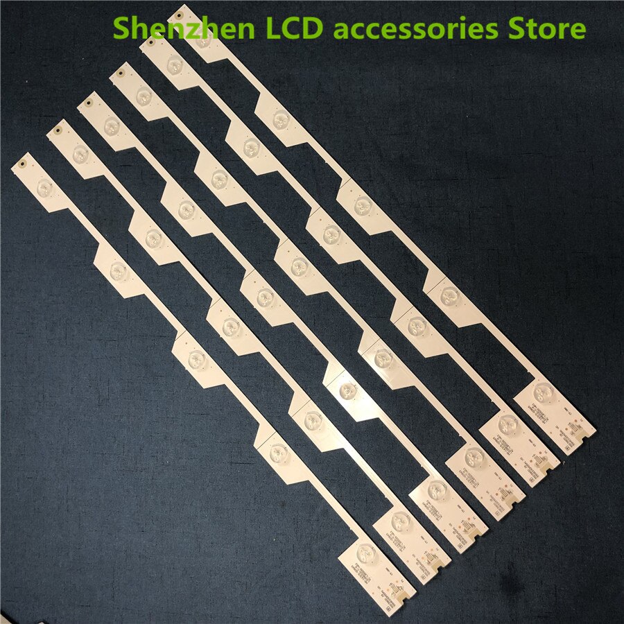 10Pieces/lot FOR TCL D55A561U LCD backlight TV 55E5800 JB 55HR330M05A1 V0 4C-LB5505-HR2 6V 57CM