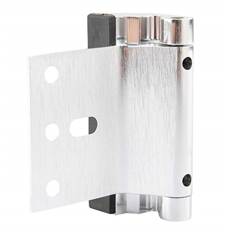 Door Reinforcement Lock Aluminium Alloy Home Security Door Lock Home Child Proof Door Stopper Easy to Install: silver