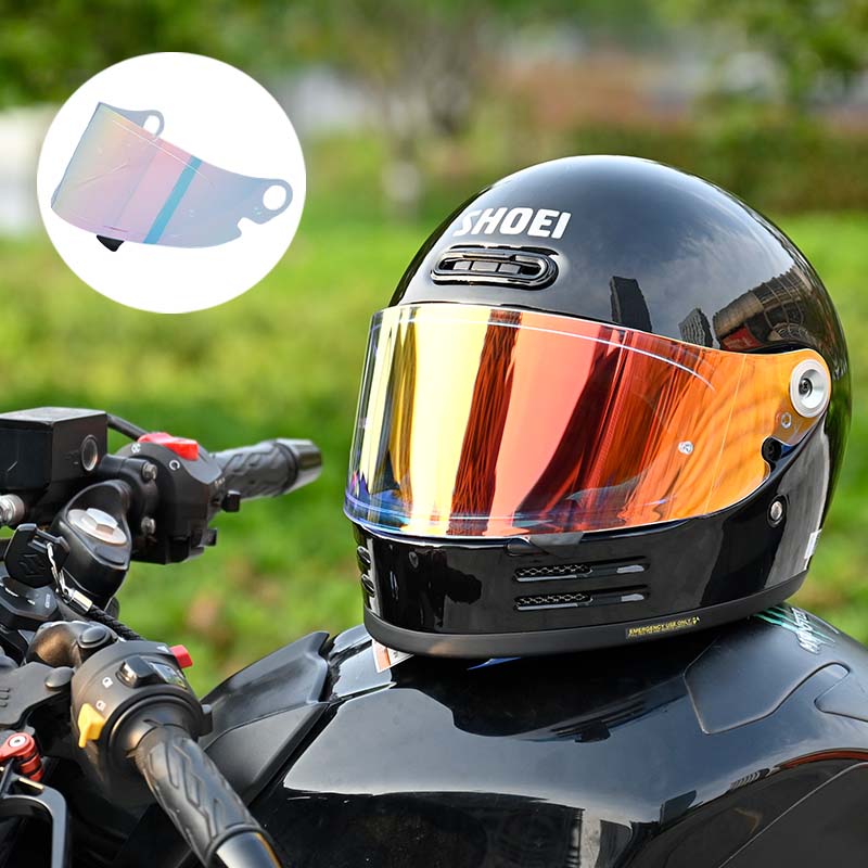 SHOEI Glamster CPB-1V Motorradhelmlinse retro Integralhelm Visier Anti-UV Casco SHOEI Motorradzubehör