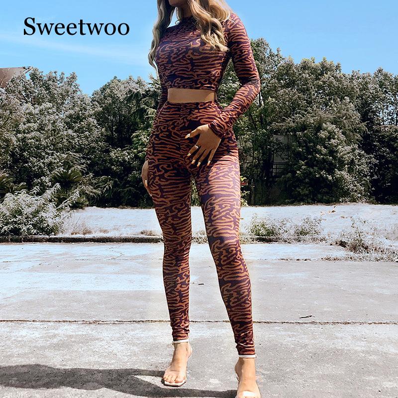 Cool Sportkleding Vrouw Gym Droge Fit Sport Set Leggings Top Fitness Pak Vrouwelijke Print Camouflage Yoga Set Femme Groen Paars