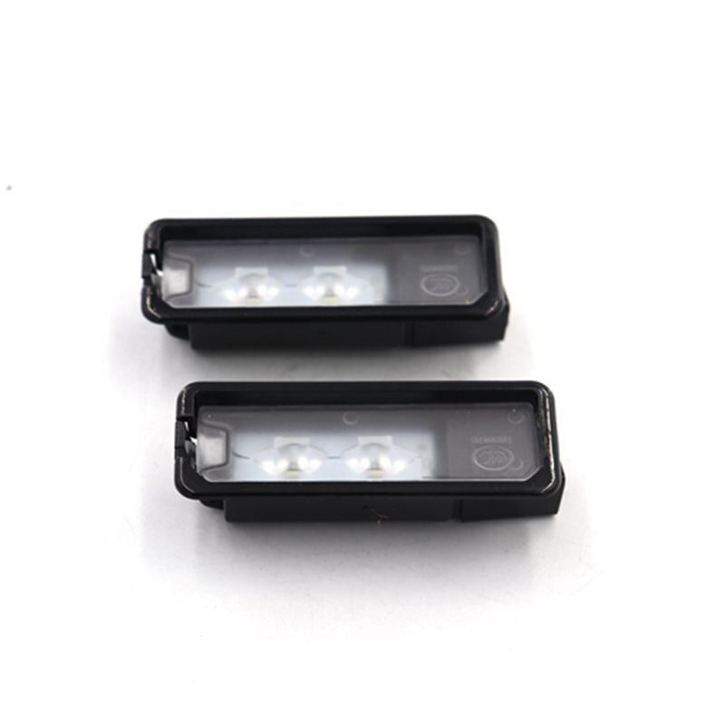 2 Stuks Licht Kenteken Led Kentekenverlichting Voor Passat B7 Golf MK7 Cc Polo 6R 35D 943 021 een