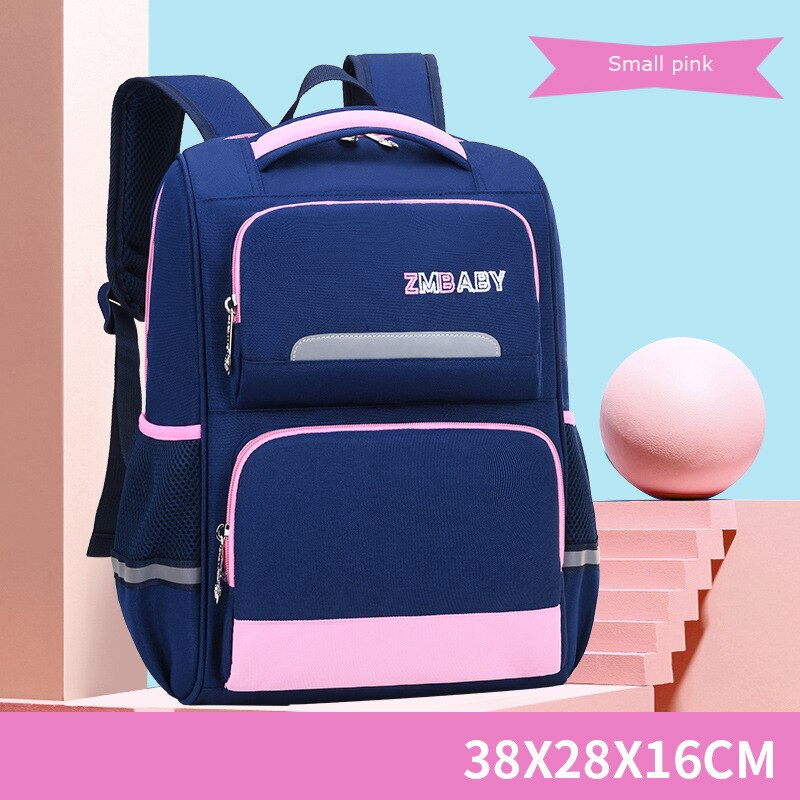 Kids School Rugzak Kinderen Schooltassen Voor Kinderen Satchel School Rugzakken Jongens Meisjes Orthopedische Schooltas Mochila Infantil: small pink